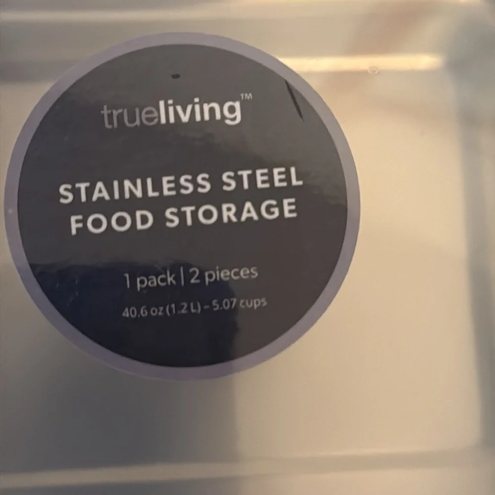Stainless steel food storage